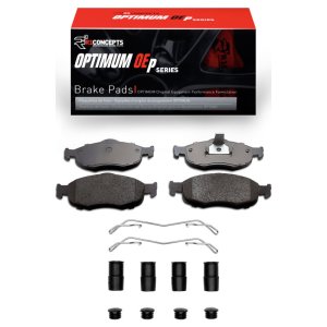 Ford Contour Brake Pads - Front - R1 Concepts - Optimum OE - `95-`04